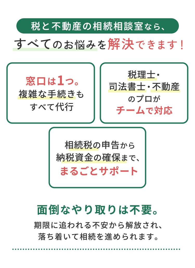 すべてのお悩みを解決できます！